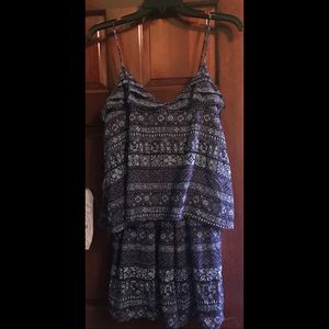 Summery blue romper size M